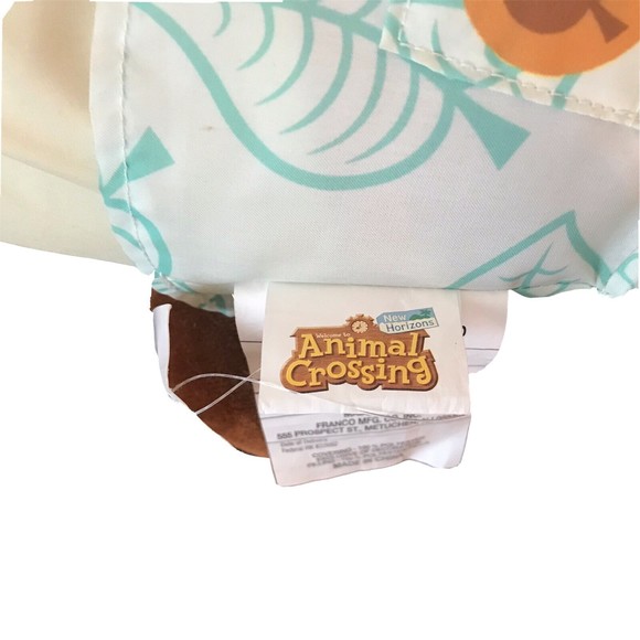 TOM NOOK Nintendo Animal Crossing 18" Plush Toy Stuffed Animal Pillow - Picture 5 of 5